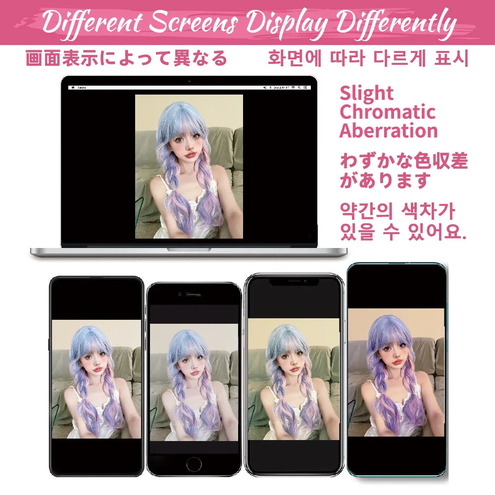 28Inch Sexy Natural Black Synthetic Wigs Middle Part Long Silky Straight Hair Wig For Women Daily Use Cosplay Heat Resistant