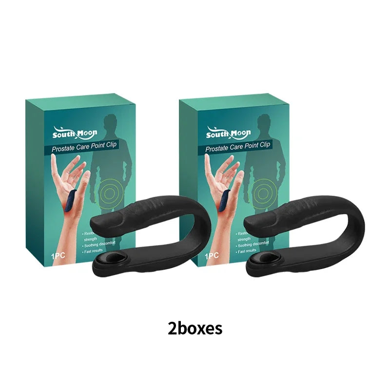 Prostate Care Point Clip Pressure Acupressure Acupoint Massager Hand Meridians Massage Relieve Fatigue Relax Soothing Tool