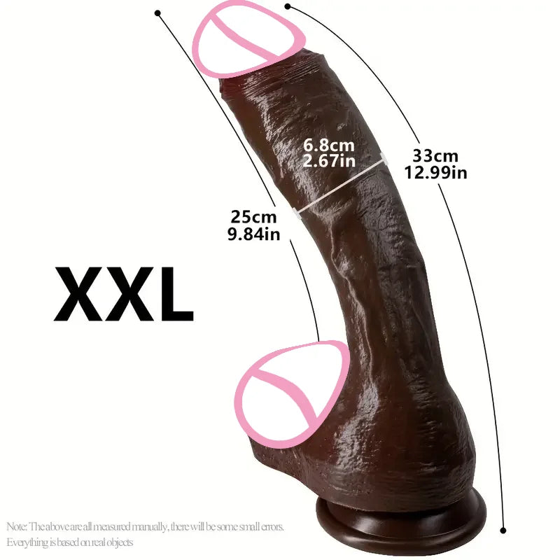 Oversized Soft Realistic Dildo Big Penis Suction Cup Dick Penetration Anal Adult Sex Toys/Anal Toy For Women Masturbation Dildos