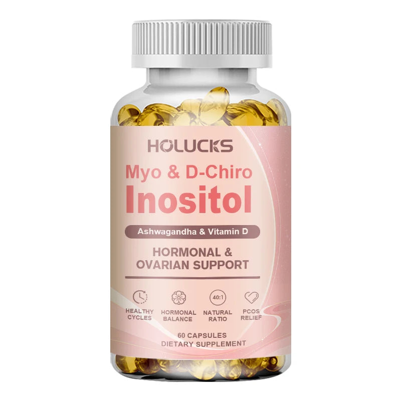 Inositol D-Chiro Supplement for Women, Hormonal Balance Support, Regulate Menstrual Cycle & Ovarian Health
