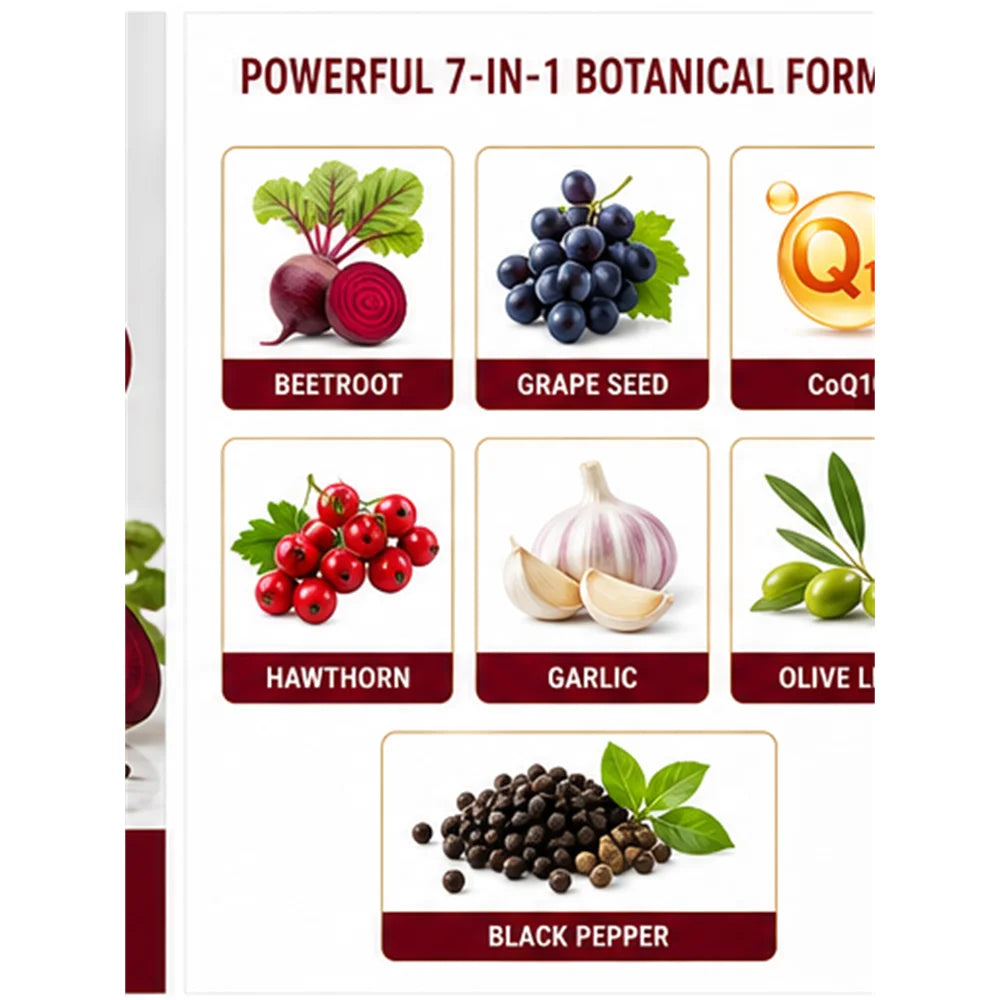 VecNythra Beet Root Daily Wellness Supplement, Plant-Based Formula, 30 Servings 60 Vegetable Capsules