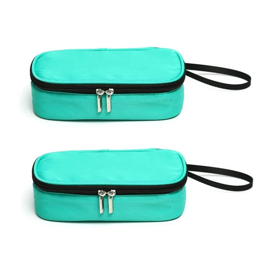 5Colors Insulin Cooling Bag Portable Diabetic Pocket Pill Protector Waterproof Thermal Insulated Cooler without Gel