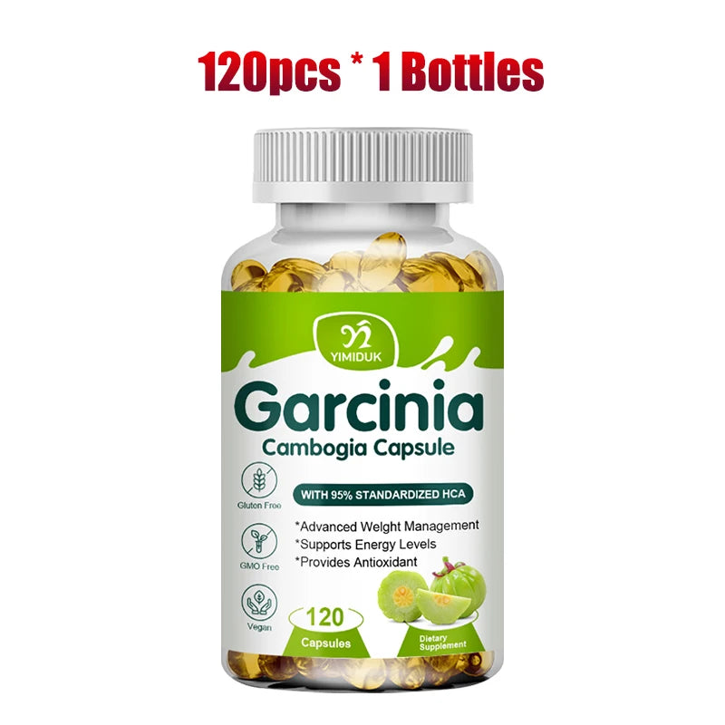 Buy 2 Get 2 Free! Garcinia Cambogia Extract Capsules, for Weight Loss, Energy Levels, Provides Antioxidant, Men & Women