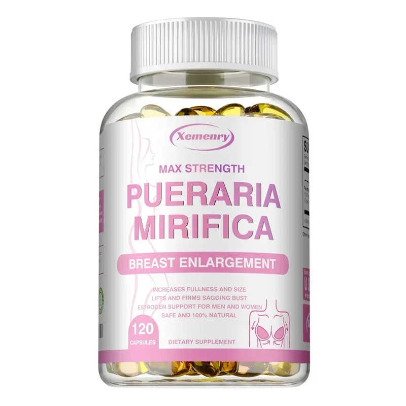 Pueraria Mirifica - Supports Women's Health, Balances Estrogen, Promotes Cell Growth, Relieves Menopausal Symptoms, Non-GMO