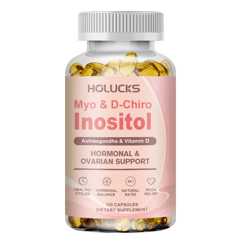 Buy 1 Get 1 Free! Premium Inositol Supplement, Supports Women's Hormonal Wellness, PCOS Relief, Metabolic Health, Emotional Calm