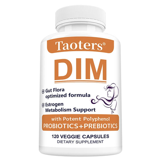 DIM Supplement - Support Hormone Balance, Menopause Prostate Health, Improve Sleep, Metabolism, Muscle Mass, Balances Gut Flora