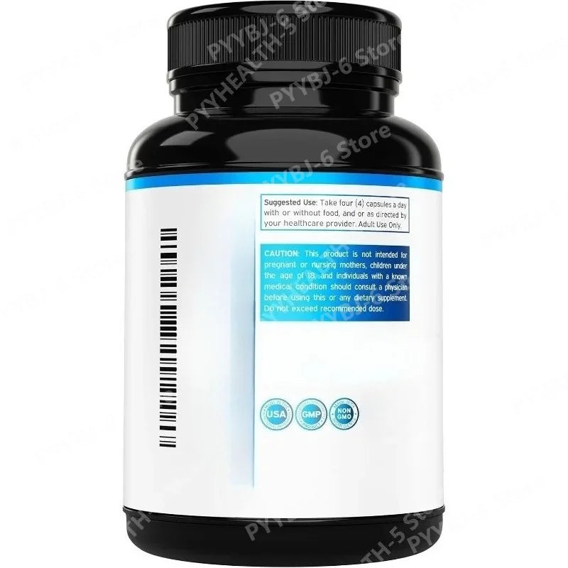 L-Citrulline 3000mg 60 Capsules Supplement for Men & Women Muscle Recovery Support Vegan Non-GMO Fitness Performance