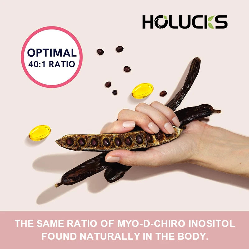 Inositol D-Chiro Supplement for Women, Hormonal Balance Support, Regulate Menstrual Cycle & Ovarian Health