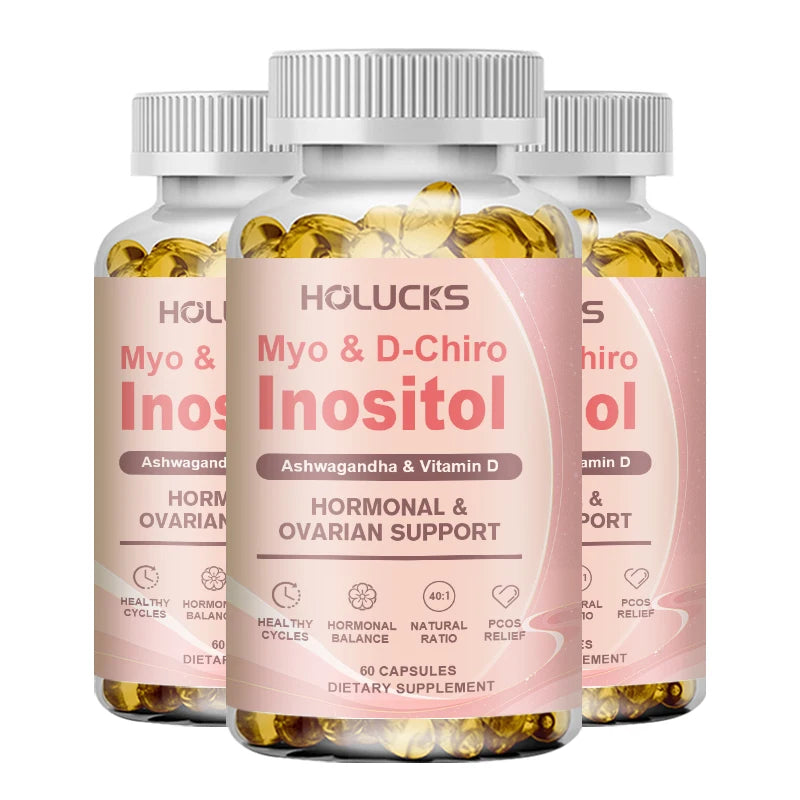 Inositol D-Chiro Supplement for Women, Hormonal Balance Support, Regulate Menstrual Cycle & Ovarian Health