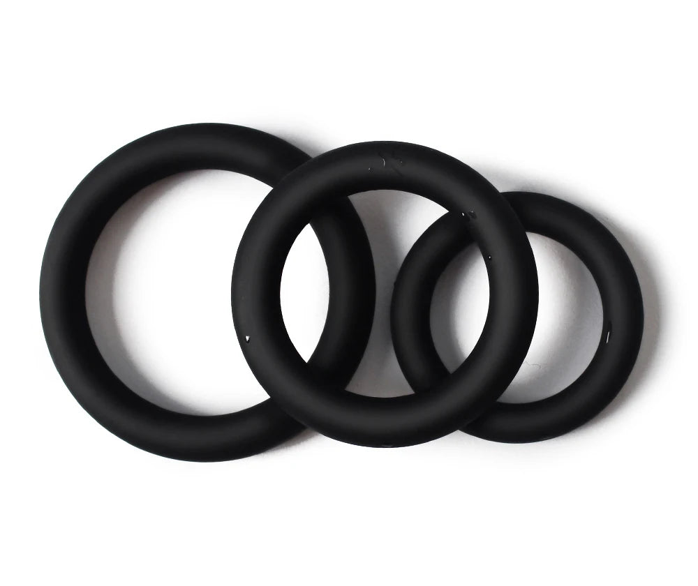 Male Penis Ring Cock Rings Adjustable Rope Lock Ejaculation Scrotal Binding Ball Stretcher Silicone Cockring Sex Toys For Men