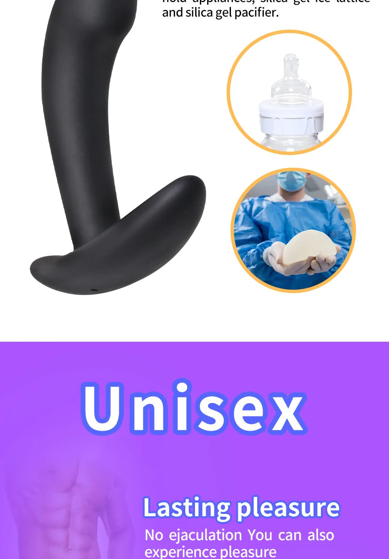 Electric Shock Prostate Massager Anal Vibration Butt Plug Man Vibrator Anal Plug Electro Shock Sex Toys Prostate Orgasm Vibrator