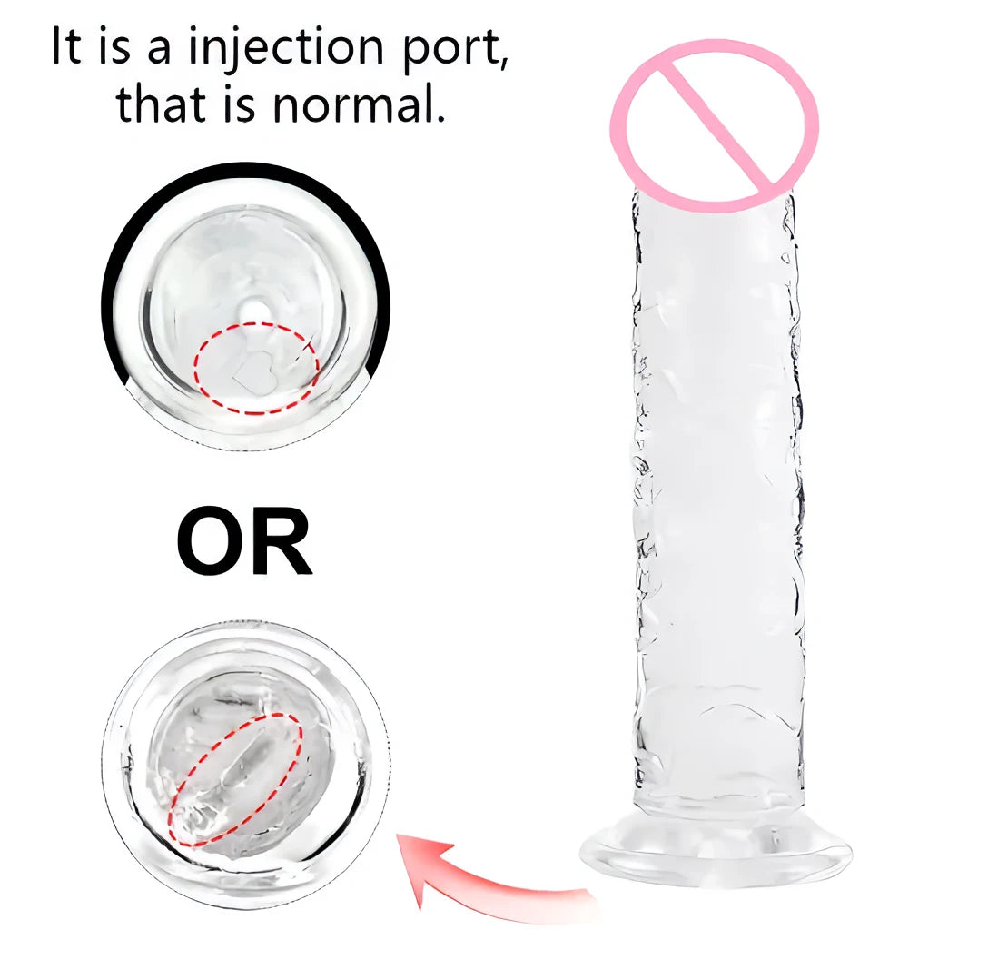 Super Cheap 7 Sizes 5 Colors Realistic Soft Jelly Dildo Suction Cup Adult Sex Toy for Women and Men Vaginal and Anal Masturbator