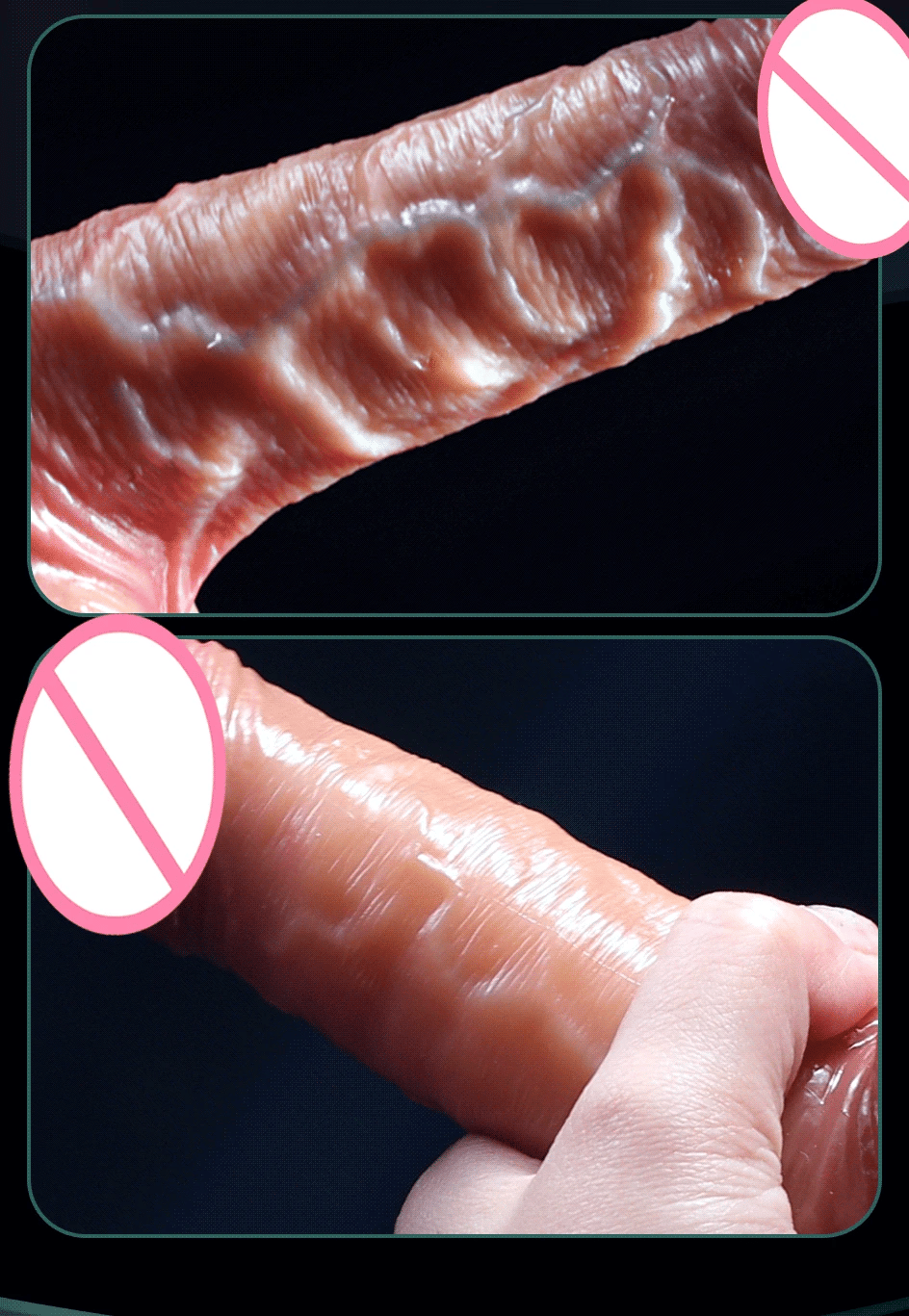 Wearable Realistic Strapon Dildo Skin Testicles Sliding Anal Vagina Sexy Adult Masturbation Big Penis For Women Sex Toys Dildos