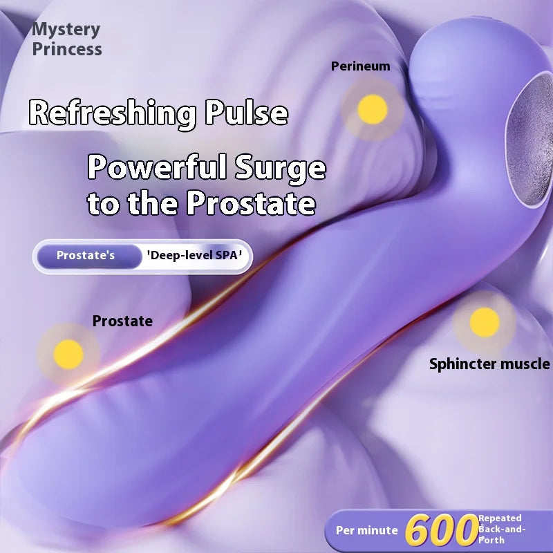 Prostate Massager Men Anal Plug Rechargeable Men's Sex Toys Prostate Vibrator Adult Powerful Vibration