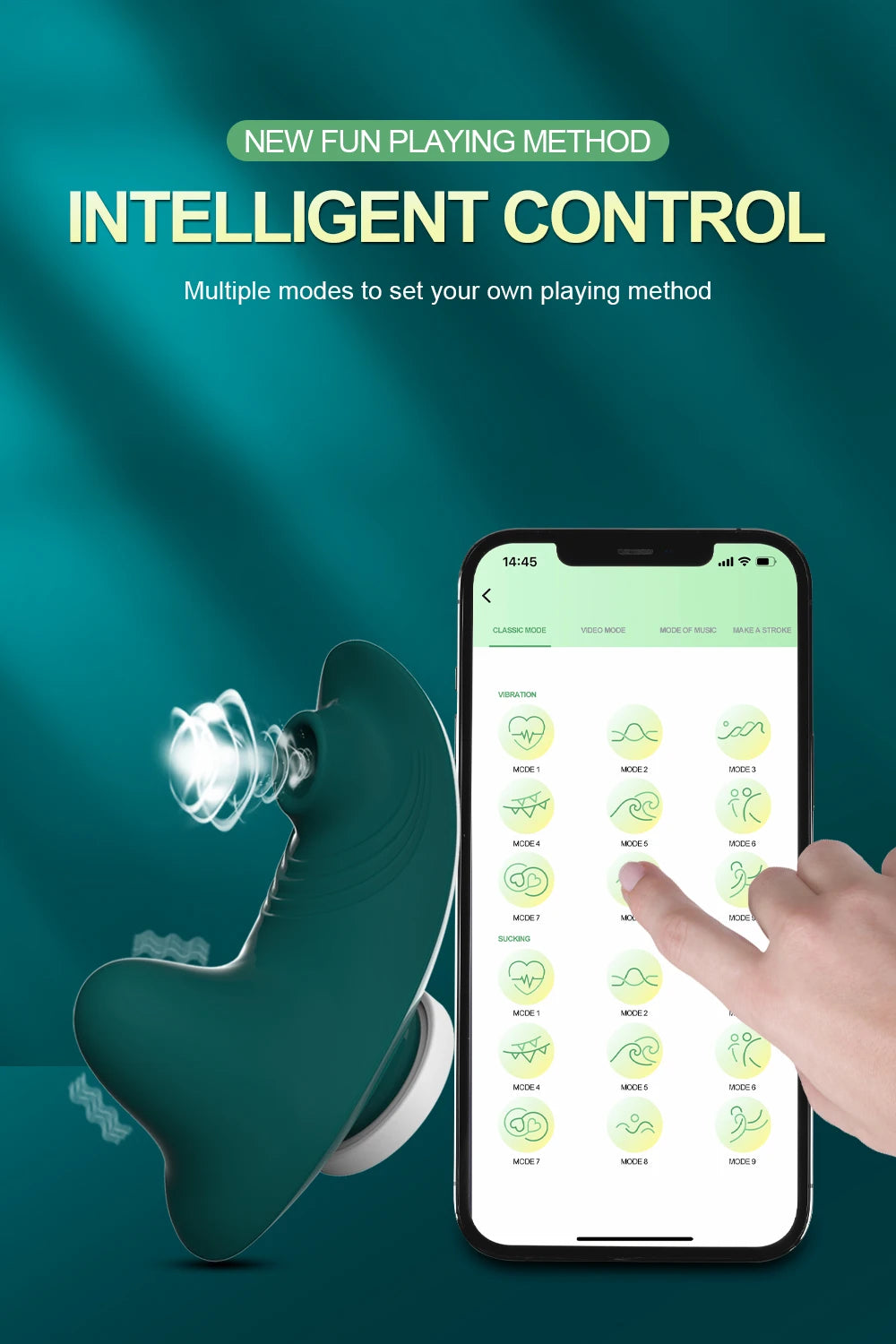 Sexy Toy APP Control Vibrator Women Mini Clitoris Sucking Massage Adult Underwear G Spot Vagina Stimulation Couple Play Sex Toys