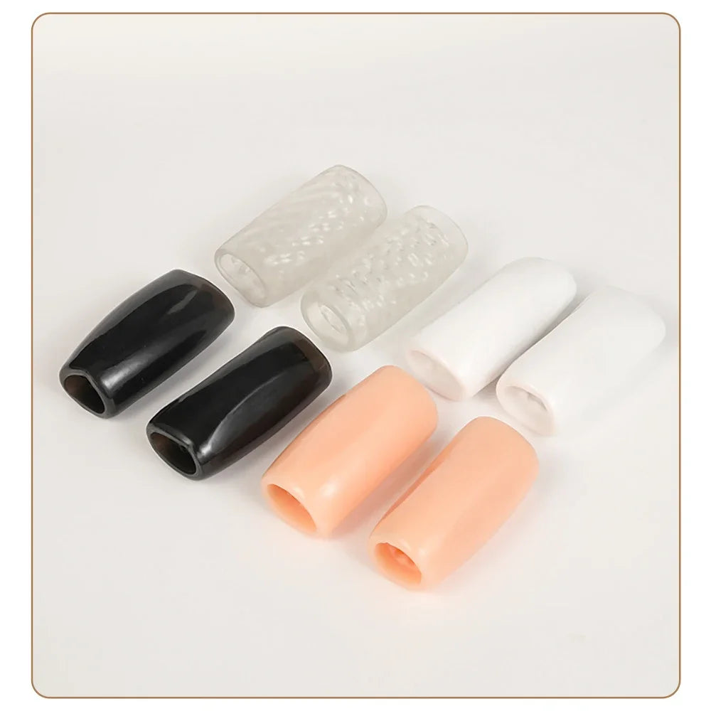 Masturbator Cup Sex Toy for Men Soft TPE Cock Training Sex Shop Male Glans Trainer Penis Sleeve Delay Exercise Adult Products