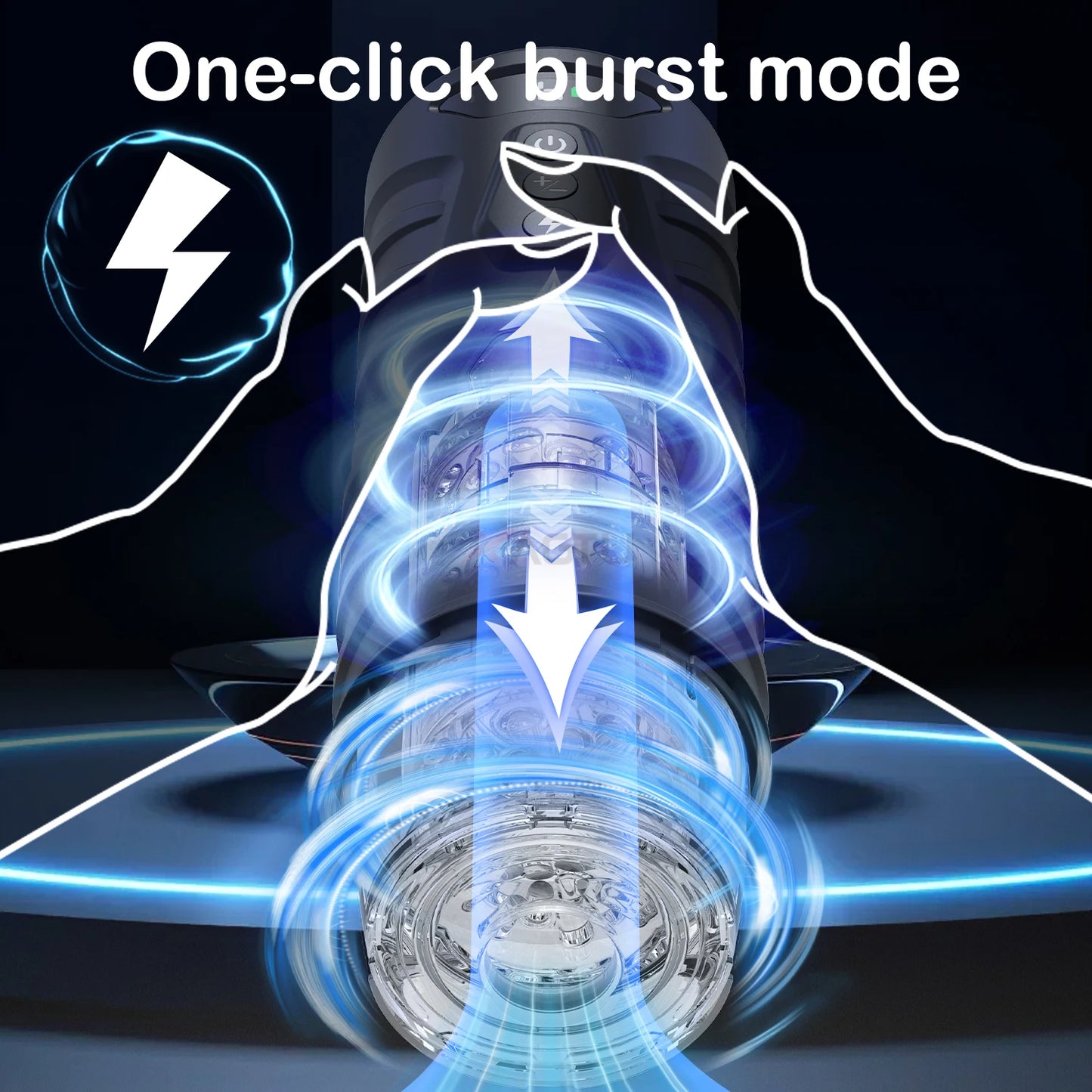 Automatic Male Masturbator Sex Toys for Men Adult Toy Male Thrusting Rotating Masturbation Tools Sex Machine Electric Penis Pump