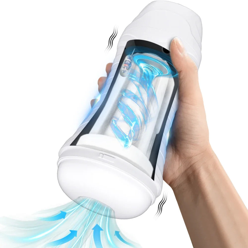 Automatic Male Masturbator Sex Toys for Men Adult Toy Male Thrusting Rotating Masturbation Tools Sex Machine Electric Penis Pump