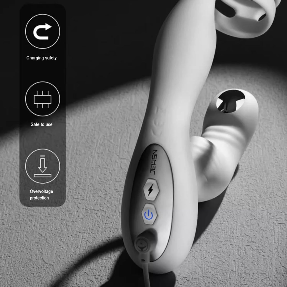 Prostate Machine For Men Smart APP Controlled Prostate Massager Dual Action Vibration and Elect ...