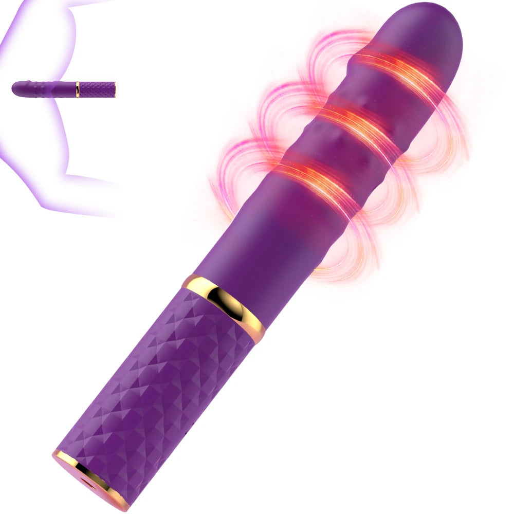 Automatic Thrusting G Spot Dildo Sex Machines Suction Cup Vibrator 10 Thrusts Mode Clitoral Vagina Anal Stimulation Adult Toys