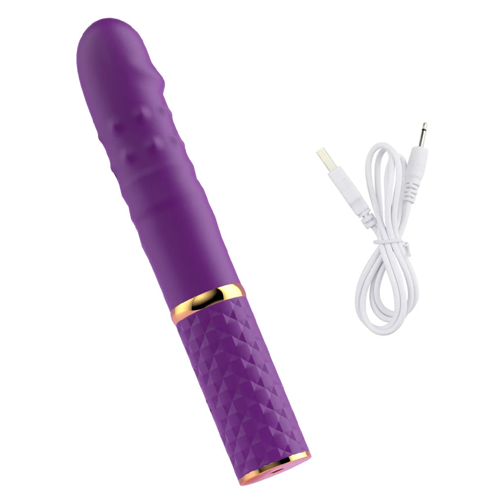 Automatic Thrusting G Spot Dildo Sex Machines Suction Cup Vibrator 10 Thrusts Mode Clitoral Vagina Anal Stimulation Adult Toys