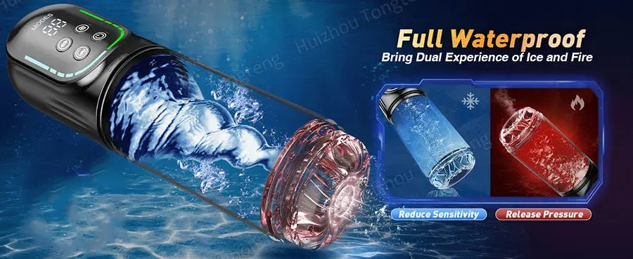 Telescopic Rotation Masturbator Cup Sucking Penis Pump Pocket Pussy Blowjob Sex Toys Stroker Piston Automatic Mastubator for Men