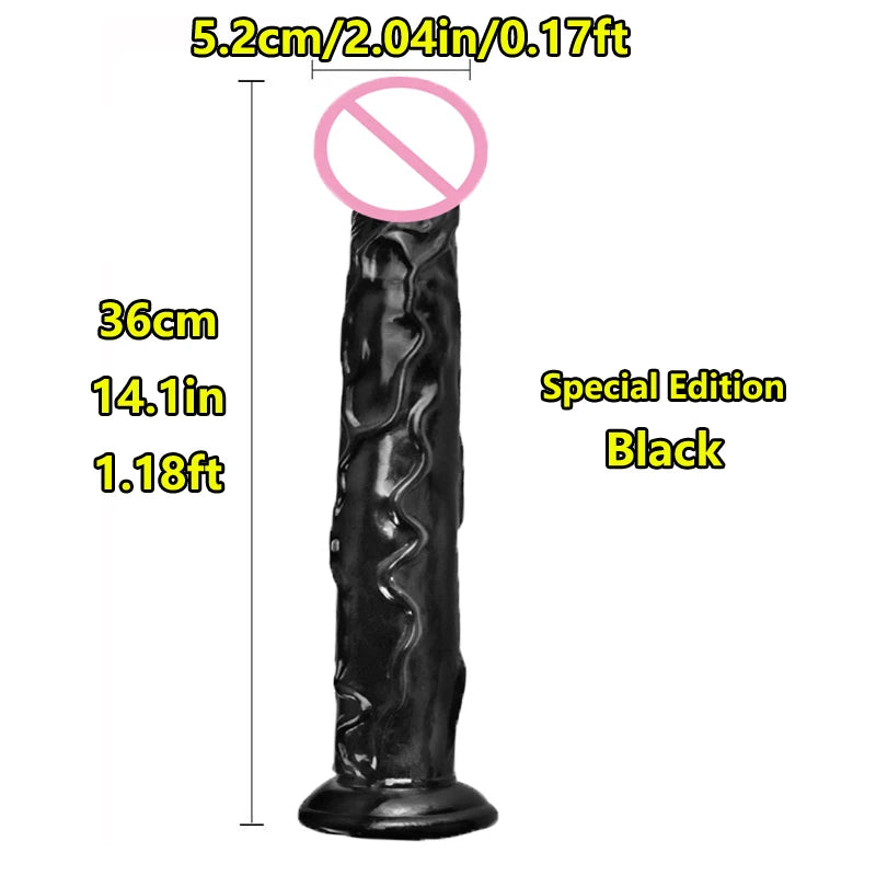 Super Cheap 7 Sizes 5 Colors Realistic Soft Jelly Dildo Suction Cup Adult Sex Toy for Women and Men Vaginal and Anal Masturbator
