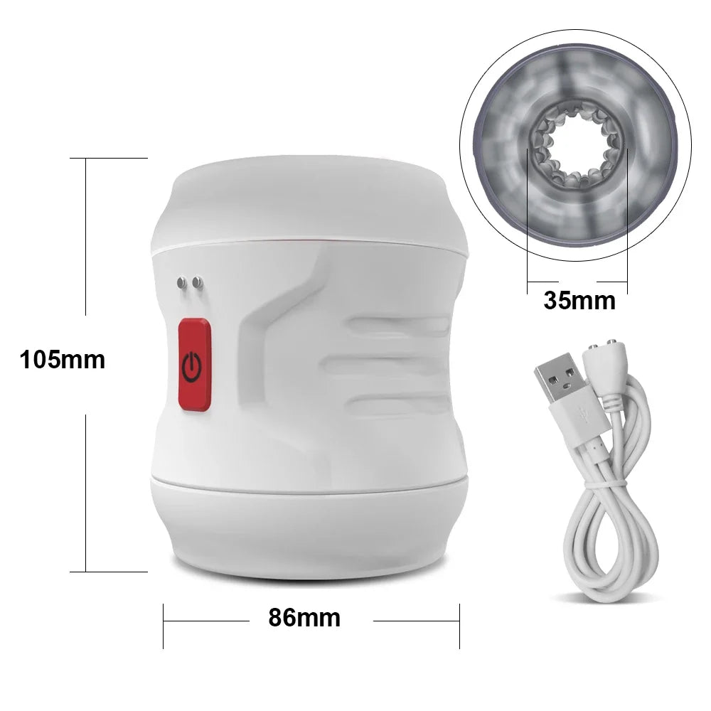 Automatic Male Masturbator Sex Toys for Men Adult Toy Male Thrusting Rotating Masturbation Tools Sex Machine Electric Penis Pump