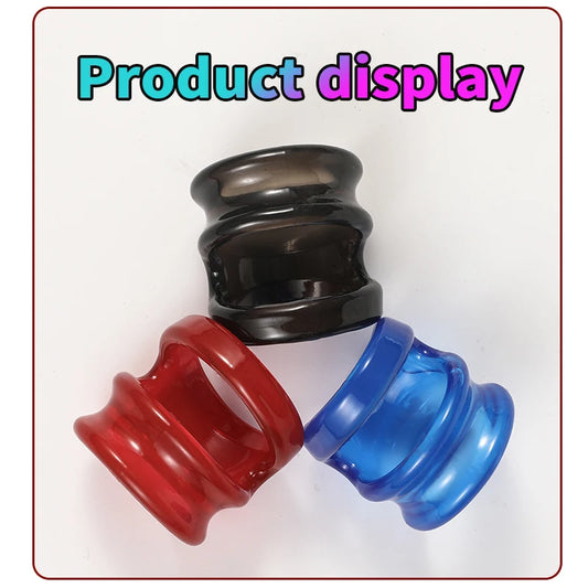 Cock Penis Ring Reusable Delay Ejaculation Stronger Erection Sex Toys  Adult Supplies Linen Nozzle Ring Cock Sex Toys For Men