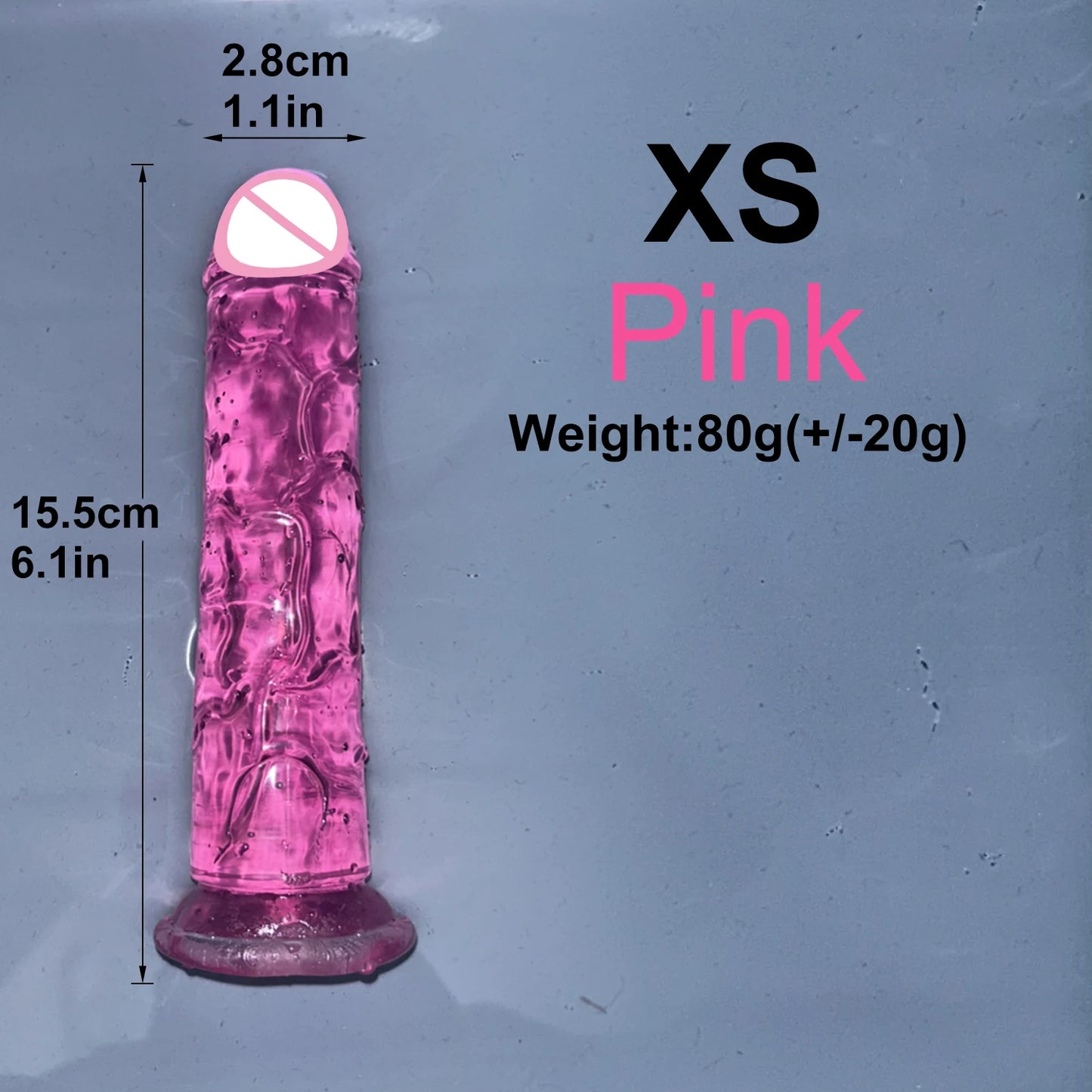 Cheap 5 Colors Small Transparent Dildo Suction Cup Jelly Dick Women Erotic Anal Sex Toys Soft Clitori Vaginal Masturbators Penis