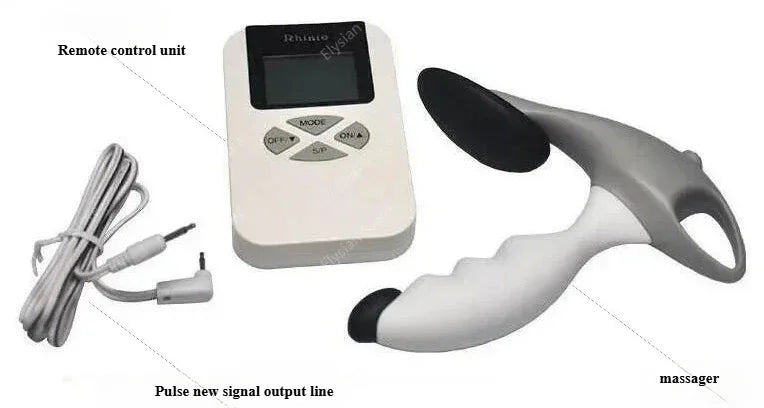 Electric Prostate Massager Pulse Vibrat Treatment Male Prostate Stimulator Magnetic Therapy Physiotherapy Instrument Relaxation