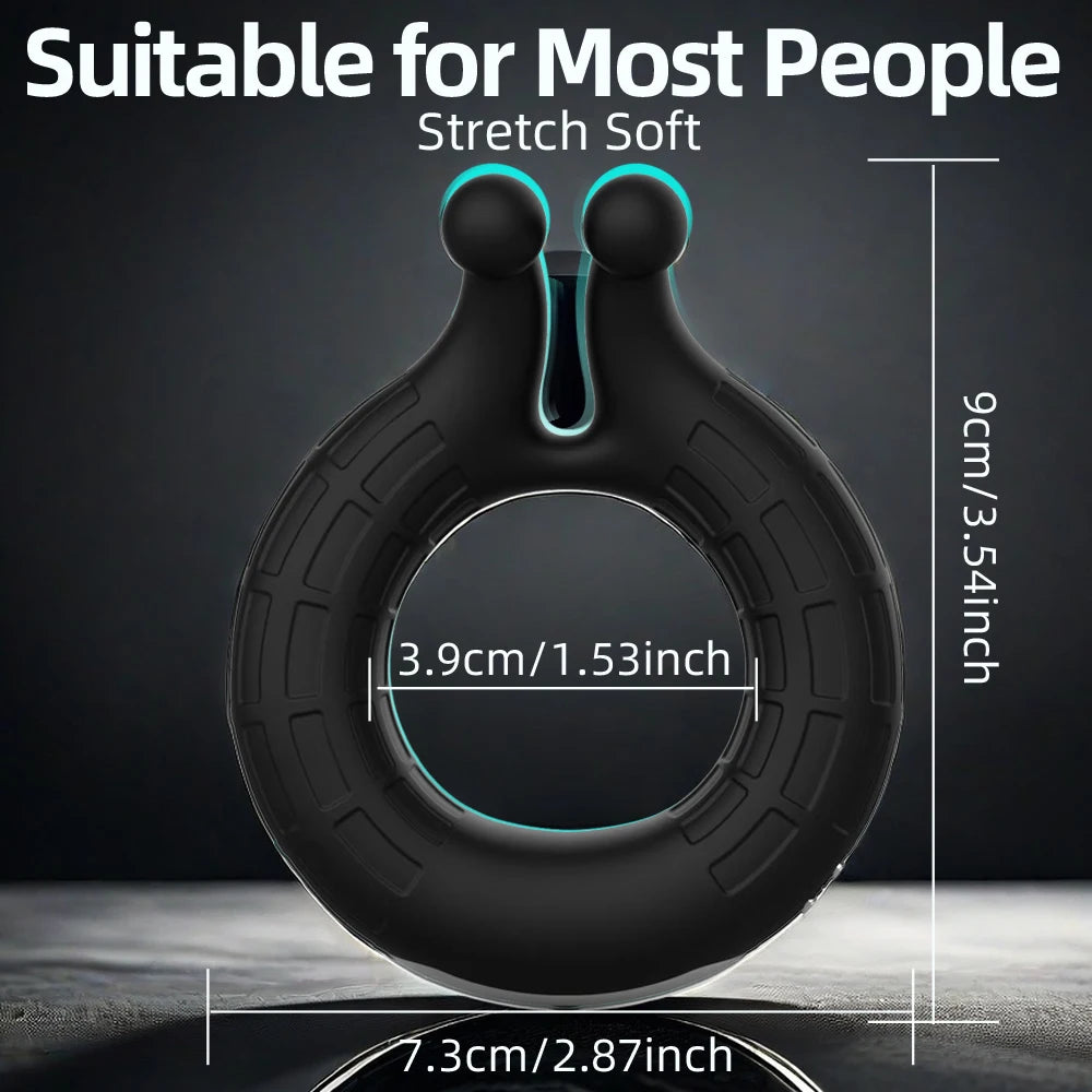 Cock Vibrator Ring Man Penis Powerful Vibrating Cock Ring Couple Rings Penisring Delay Ejaculation Cockring Sex Toys for Adults