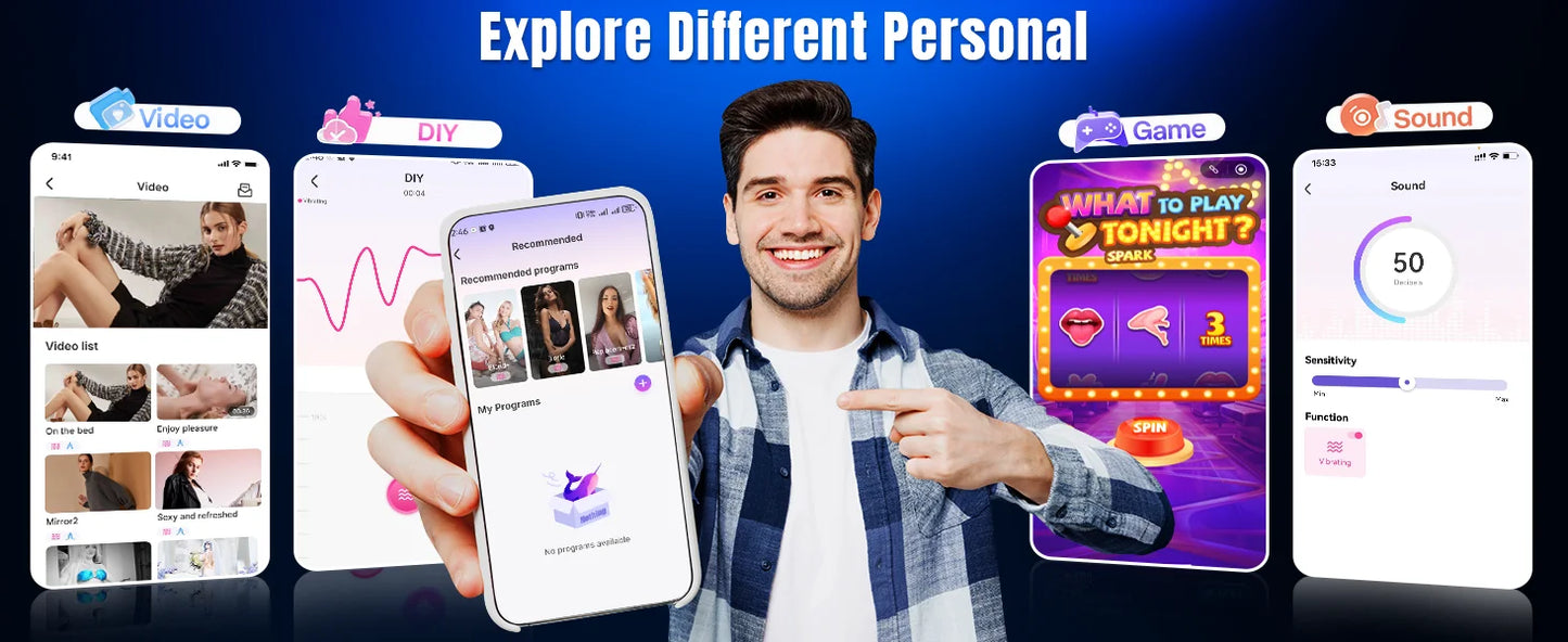 Prostate Massager Toy,BEISAR Male Sex Toys Male Sex Toys Plug Adult Toys With 9 Tension Impact Slap Thrust Vibration