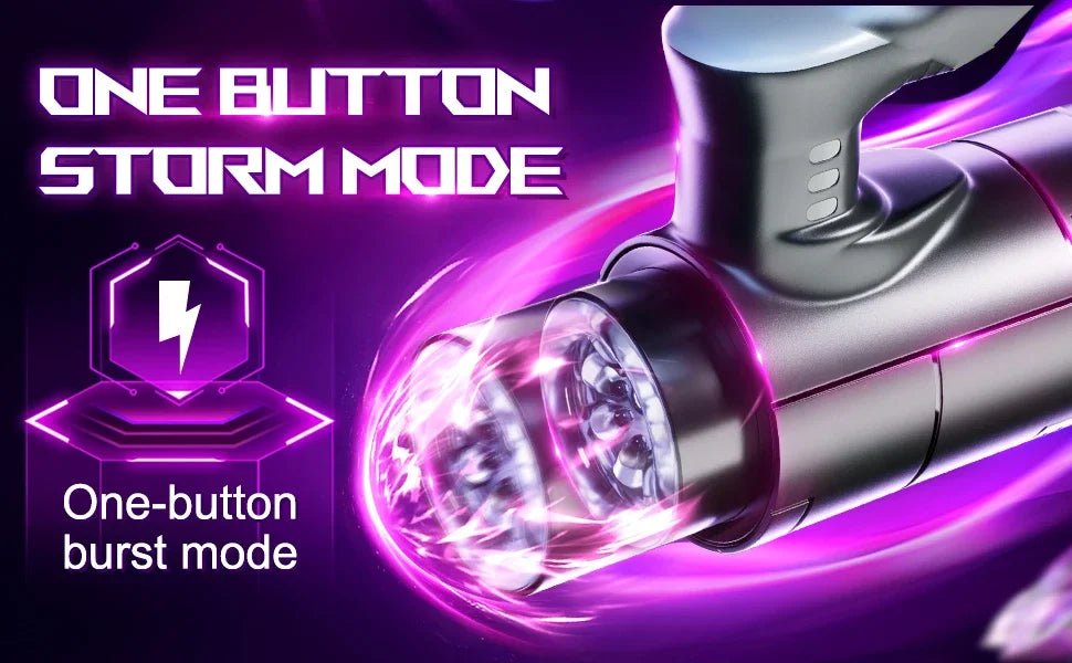 Automatic Thrusting Male Masturbator Cup handle Blowjob Pocket Pussy Strong Stroker Real Pocket Pussy Adult Sex Toys for Men