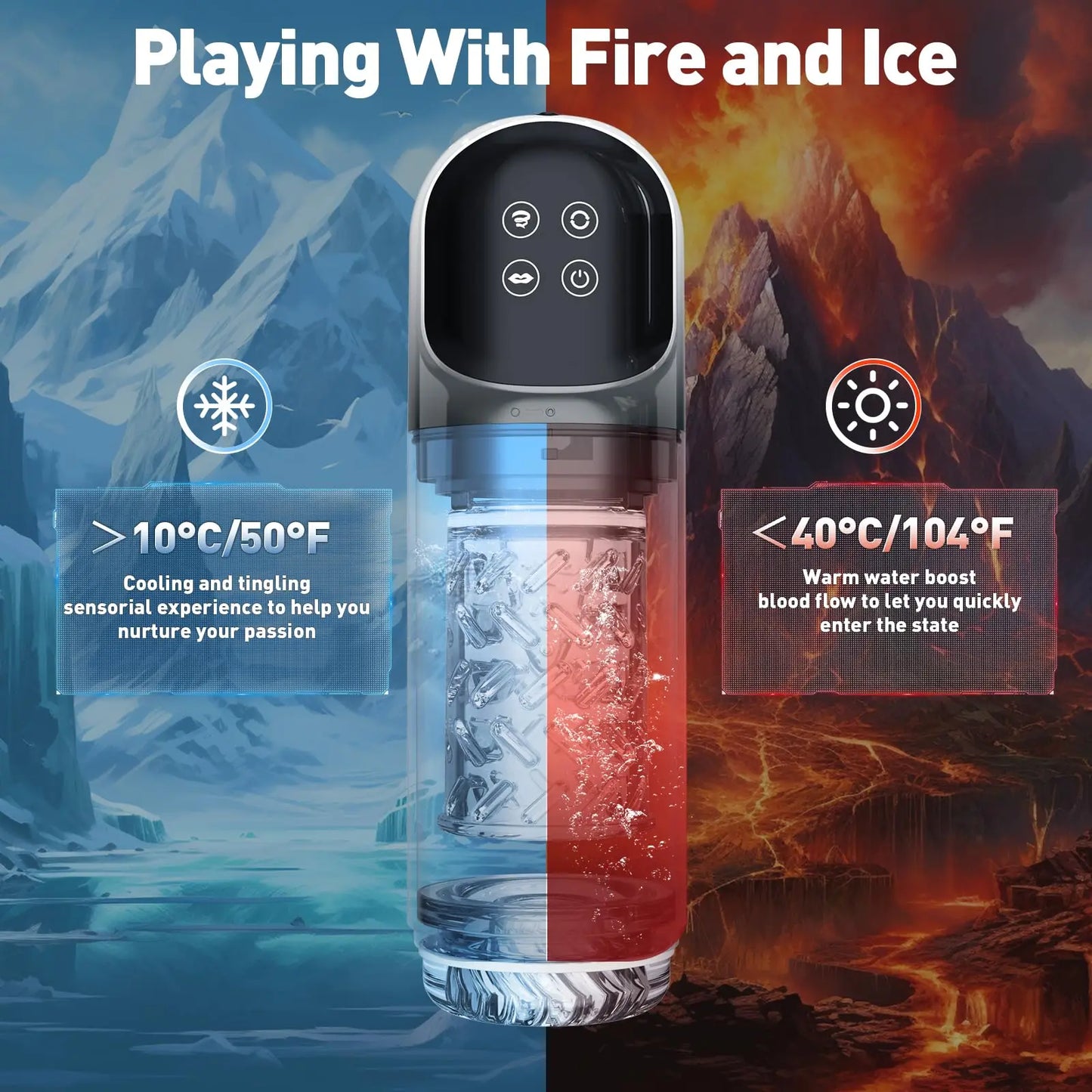 Automatic Thrusting Rotating Male Masturbator Licking Stroker Sucking Blowjob 100% Waterproof Pennis Pump Adult Sex Toys For Men