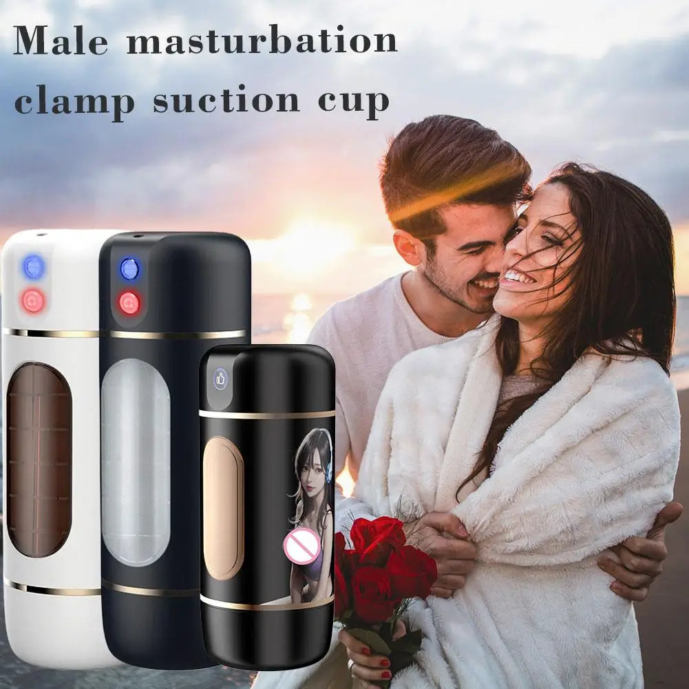 Sex Toy for Men Masturbator Cup Automatic Sucking Male Masturbator Vibration Blowjob Machine Sex Machine Penis Oral Machine
