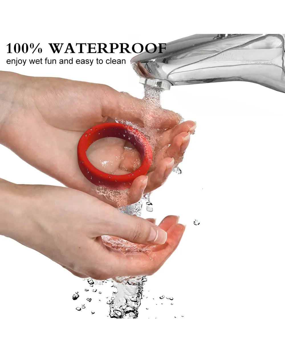 Cock Ring Durable Silicone Penis Rings Male Delayed Ejaculation Rubber Rings Sex Toy For Men Couple Stretcher Scrotum Rings