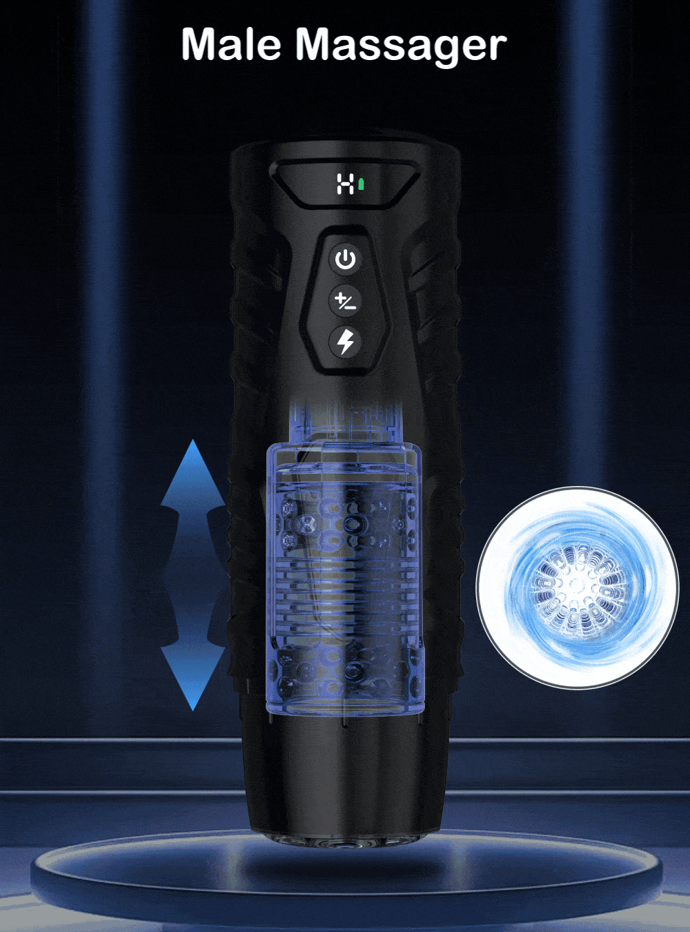 Automatic Male Masturbator Sex Toys for Men Adult Toy Male Thrusting Rotating Masturbation Tools Sex Machine Electric Penis Pump