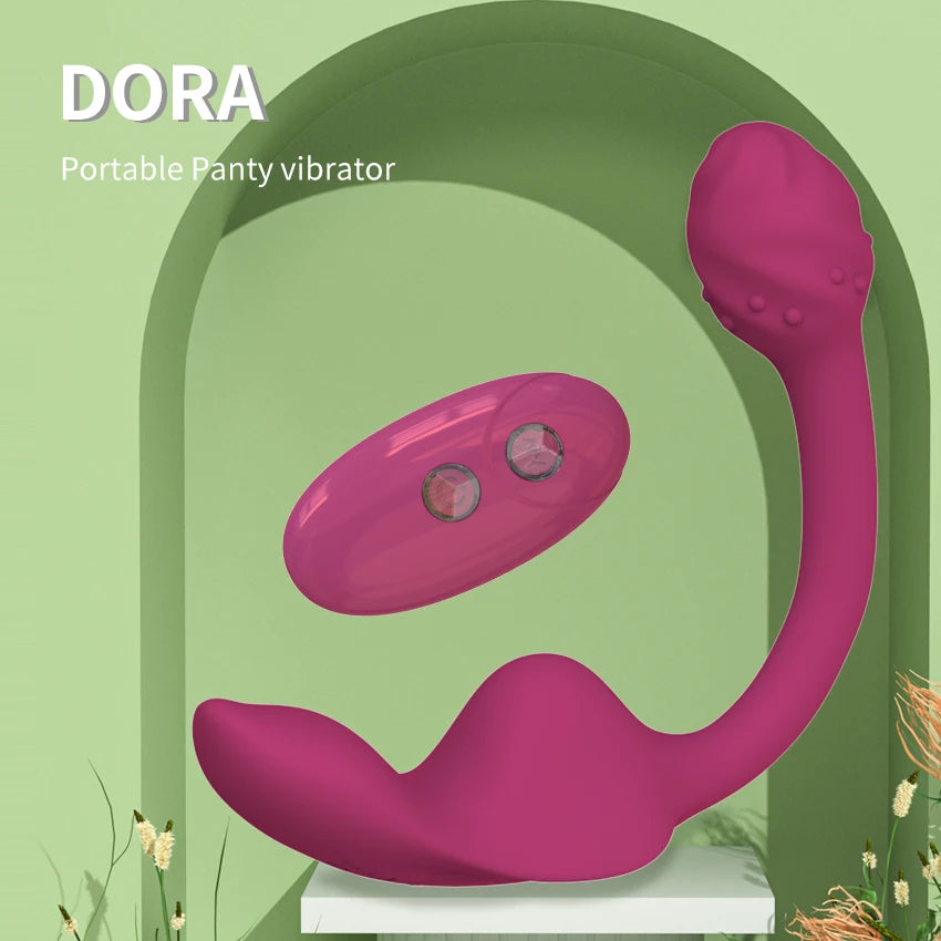 Wearable Vibrating Panty Sex Toy for Women G Spot Vibrator Clitoris Stimulator Massager Wireless Remote Control Vibrator Adult