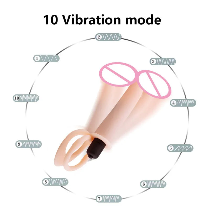 Double Penetration Anal Plug Dildo Butt Plug Vibrator For Men Strap On Penis Massage Vagina Plugs Adult Sex Toys For Couples 18+