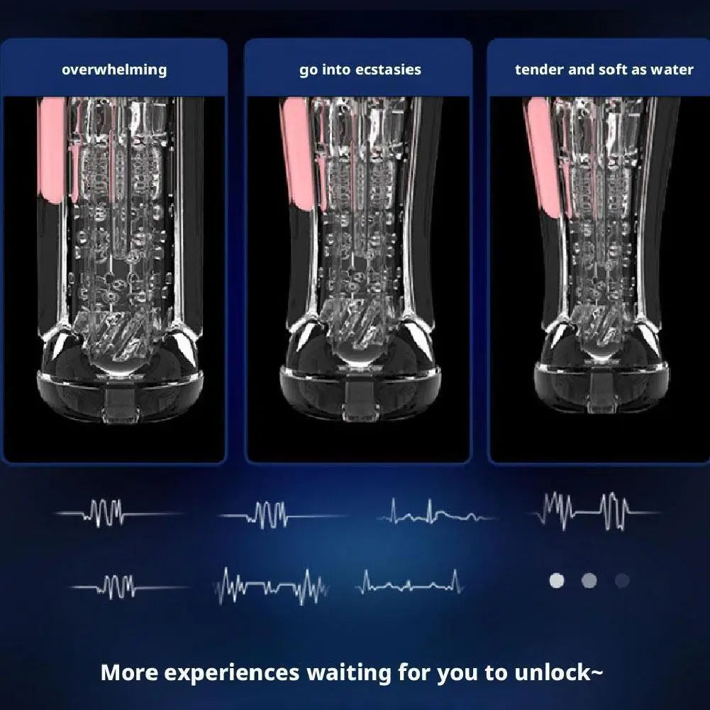 Sex Toy for Men Masturbator Cup Automatic Sucking Male Masturbator Vibration Blowjob Machine Sex Machine Penis Oral Machine