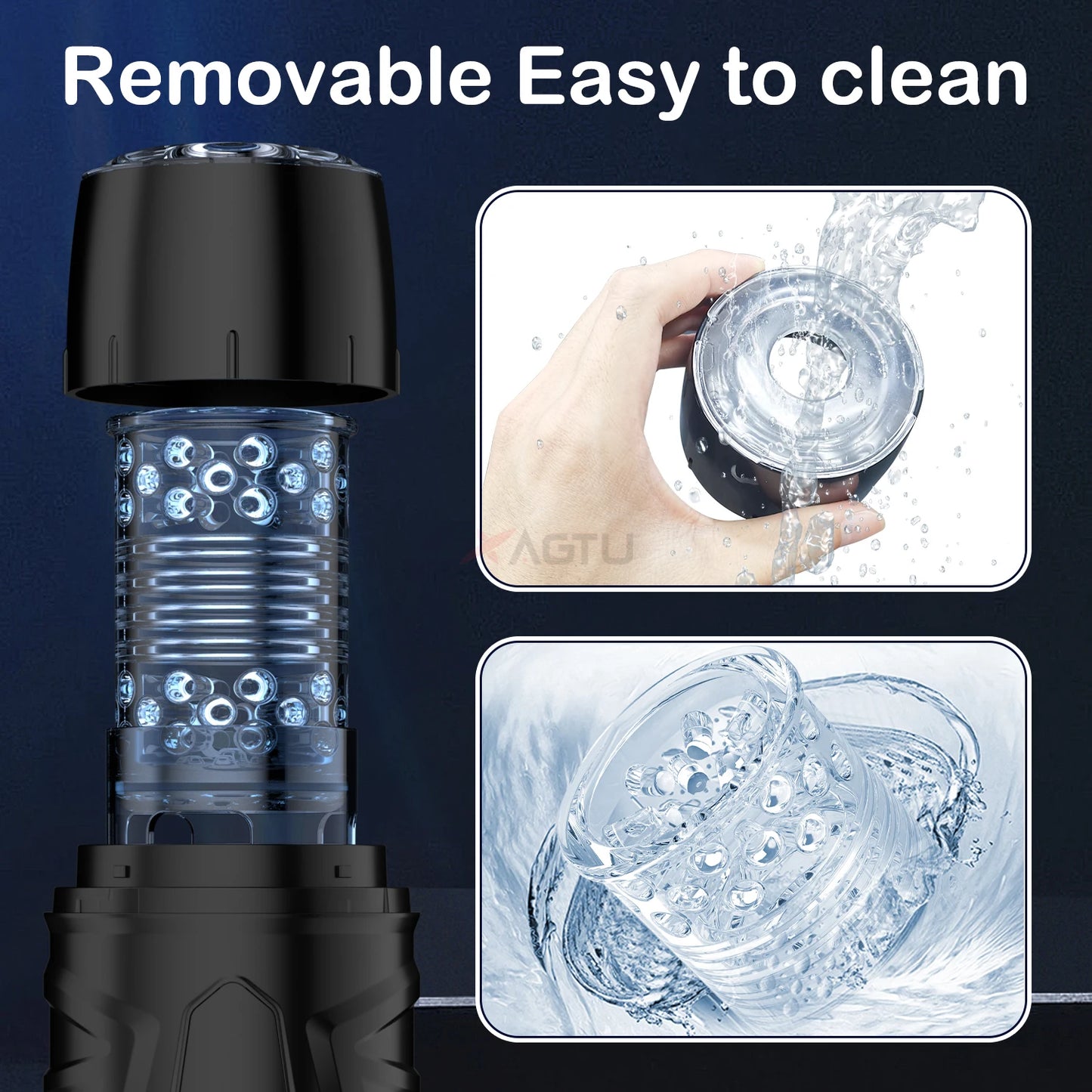 Automatic Male Masturbator 7 Telescopic Rotating Modes Mastubator Cup Electric Pocket Pussy Penis Sex Toy For Men Adult Supplies