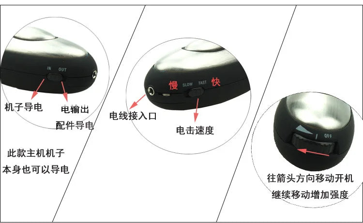 Sex Products Electro Shock Penis Ring Electro Stimulation Physiotherapy Cock Ring Body Massage Sex Toy For Men Masturbator