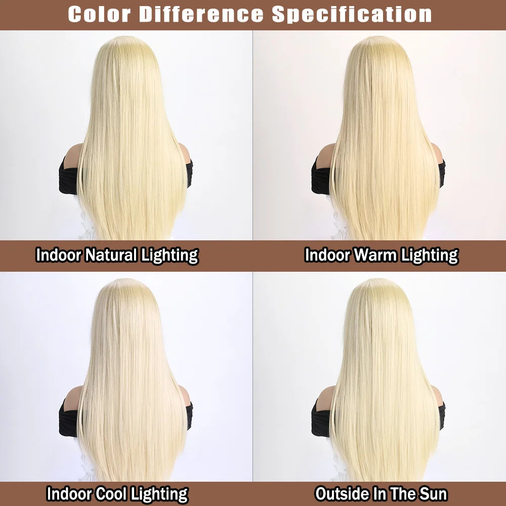 26Inch Colour Wig Long Straight Synthetic Wig for Women Fashion Wig for for Daily Halloween   Costume Party Cosplay ﻿