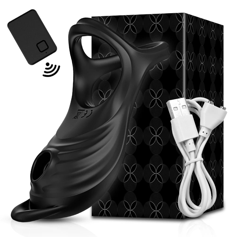 Cock Ring for Men Sucking Clitoral Vibrator Delay Ejaculation Sex Toys for Couples Clitoral stimulator Adult Penis Ring Cockring