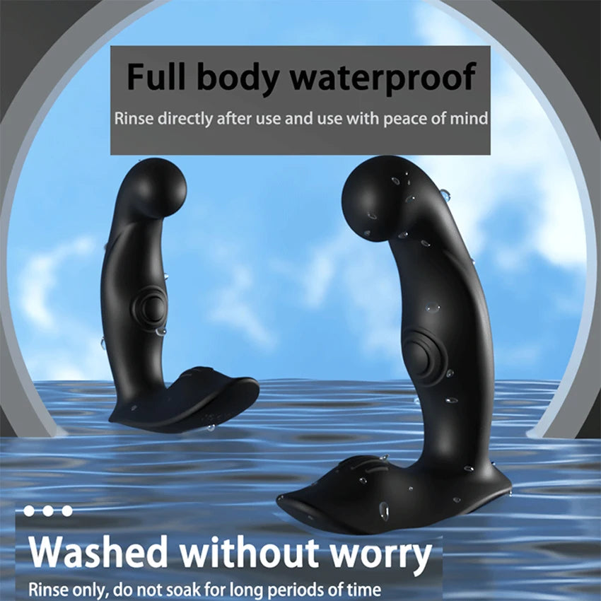 Prostate Massager Stimulator Anal Vibrator Wireless Control Butt Plug Men Vibrating Anus Masturbator adult Sex Toy for Women Gay