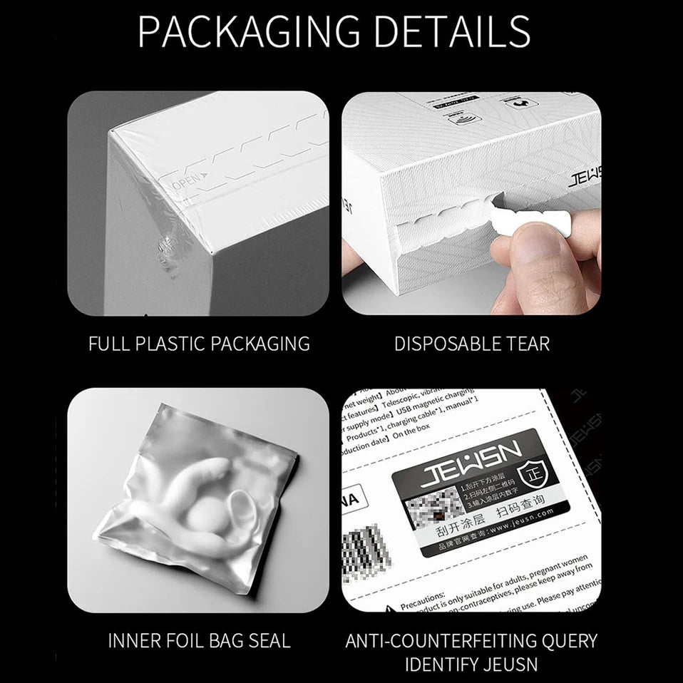 Smart APP Controlled Prostate Massager Dual Action Vibration and Electro Stimulation Magnetic Charge Silicone Male Stimulator