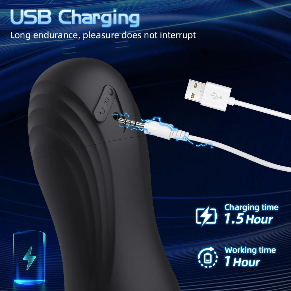 Sucking Vibrating Adult Sex Toy For Men One-Click Orgasm Sexy Moaning Male Masturbator Massager Men's Pocket Pussy Penis Trainer