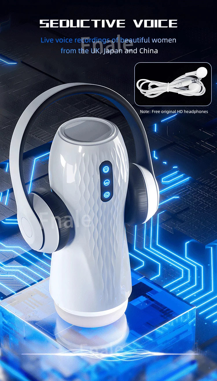 Male Masturbator Automatic Sucking Vibration Blowjob Machine Heating Pussy Penis Pump Masturbation Cup Sex Toys for Men Supplies