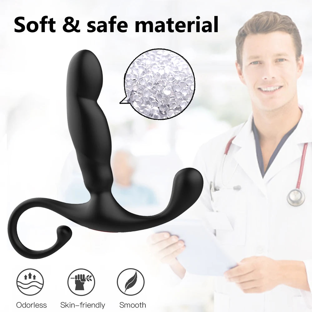 Male Prostate Massager Dual Motor Anal Vibrators Wireless Remote Control Stimulate Anus Vibrating Butt Adult Sex Toys For Men